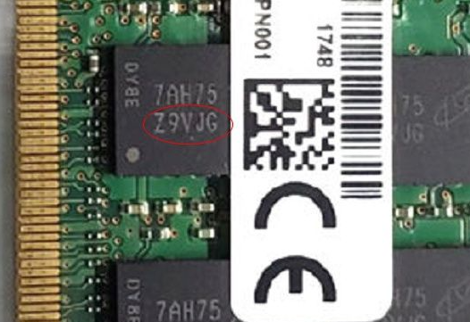 鎂光內(nèi)存條怎么查真?zhèn)?/></p>
<p>可以得知FBGA代碼為：Z9VJG</p>
<p>接下來我們到鎂光官網(wǎng)的 FBGA和組件標(biāo)記解碼器工具界面，如下圖:</p>
<p style=