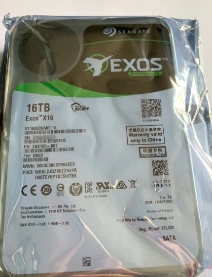 希捷ST16000NM001G ST16000NM000J企業(yè)級(jí)硬盤
