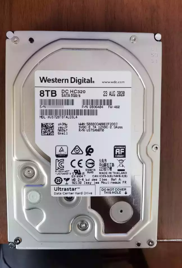 西數(shù)8T SATA HUS728T8TALE6L4企業(yè)級硬盤批發(fā)