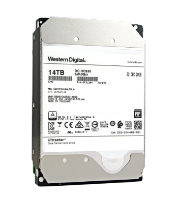 西數(shù)14T sata WUH721414ALE6L4企業(yè)級機械硬盤